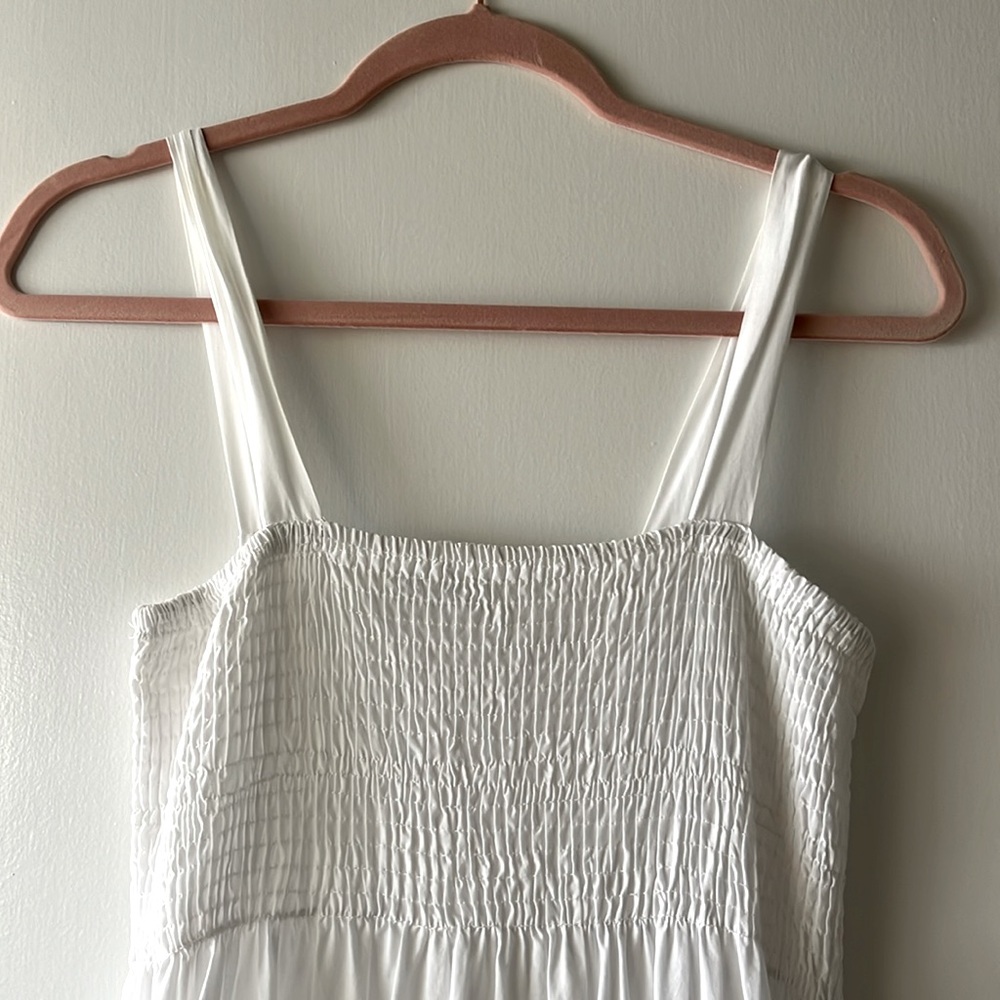 Summer Dress White One Size (fits Small/Medium)